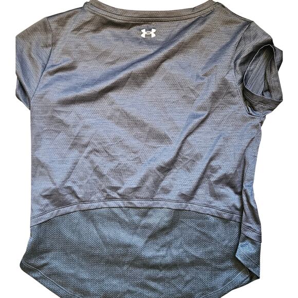 Under Armour Women's Medium Gray Performance Tee Shirt Athletict Size Medium - Picture 1 of 5